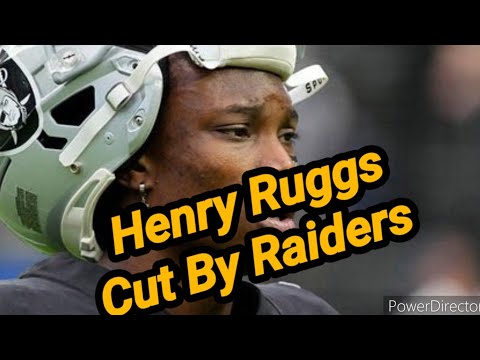 Henry Ruggs Update part 2: Las Vegas Raiders Cut Ruggs After 2nd Felony By Joseph Armendariz