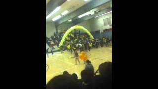 Richmond High Rally Seniors 2012 running