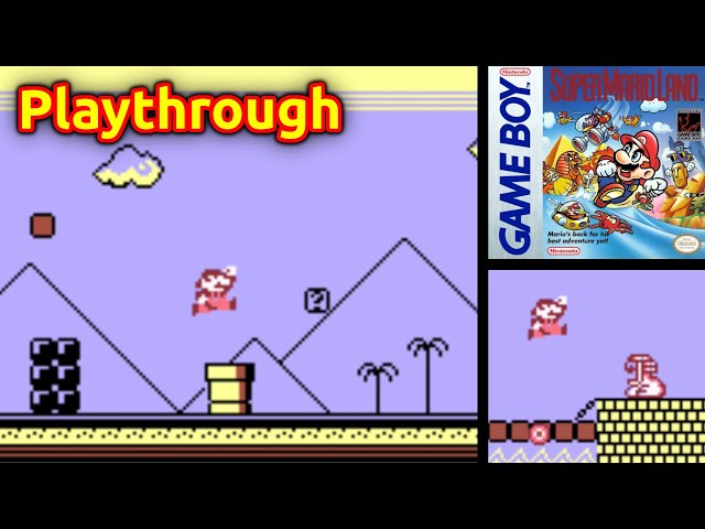 Game Boy Longplay [001] Super Mario Land on Make a GIF