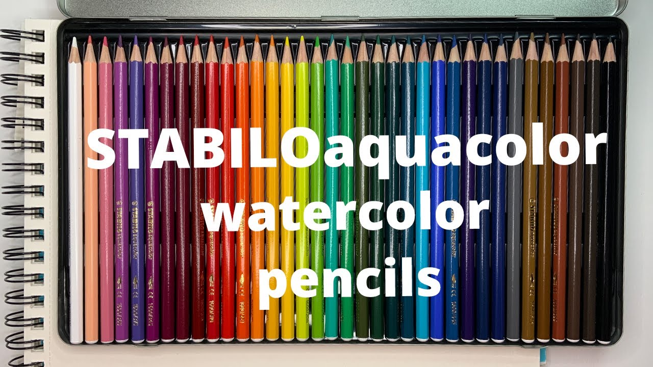 Colored pencil STABILOaquacolor - turquoise middle