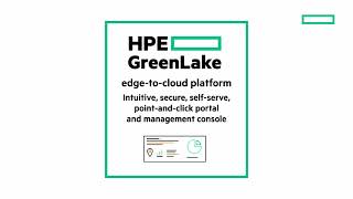 HPE GreenLake edgetocloud platform | Chalk Talk