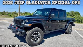 2026 Jeep Gladiator Special Ops: TEST DRIVE+FULL REVIEW
