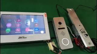 Video Door Bell ZKTeco add to smart phone