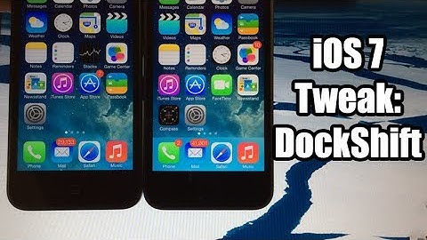iOS 7 Jailbreak Tweaks: DockShift - FREE