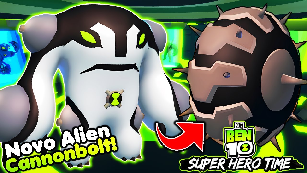 PEGUEI O NOVO ULTIMATE BALA DE CANHÃO (CLASSIC) E ALIEN SECRETO POR CÓDIGO! BEN 10: SUPER HERO TIME