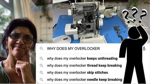 Why does my Overlocker !?!?! and more Pro Tips #AbisDen #Overlocker #sewingtips