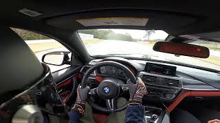 BMW m4 track day road atlanta