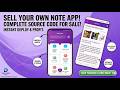 Android Note App Source Code | Complete Android Note App Source Code · Premium UI