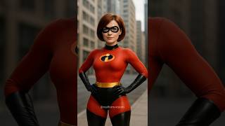 The Incredibles Reimagined 💪 #theincredibles #charactersinreallife #disney