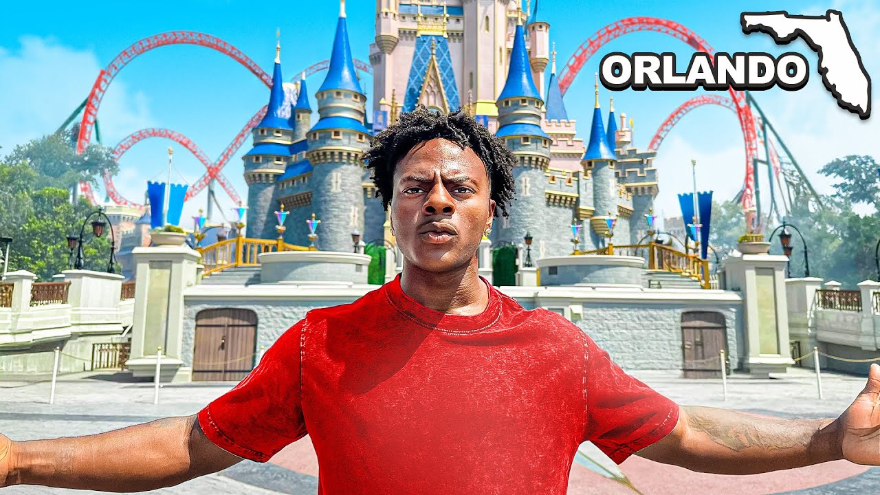 iShowSpeed Visits Disney World!