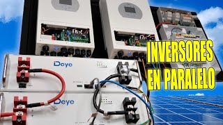 Duplicando la capacidad: Inversores solares Deye en paralelo para una mayor generación de energía