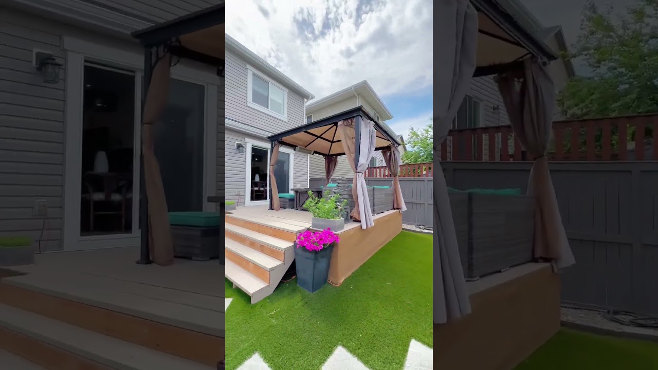 Airdrie home for $625,000 | Front and back car garage | 4 Beds | Finished basement 