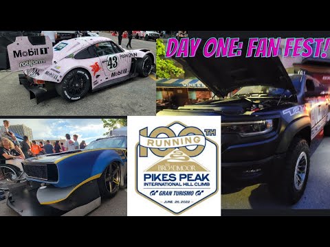 The Pikes Peak International Hill Climb Experience! Day 1/Part 1/3: FAN FEST!!