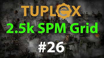 Factorio 2,500 SPM Grid Megabase #26 - Nuclear fuel for trains