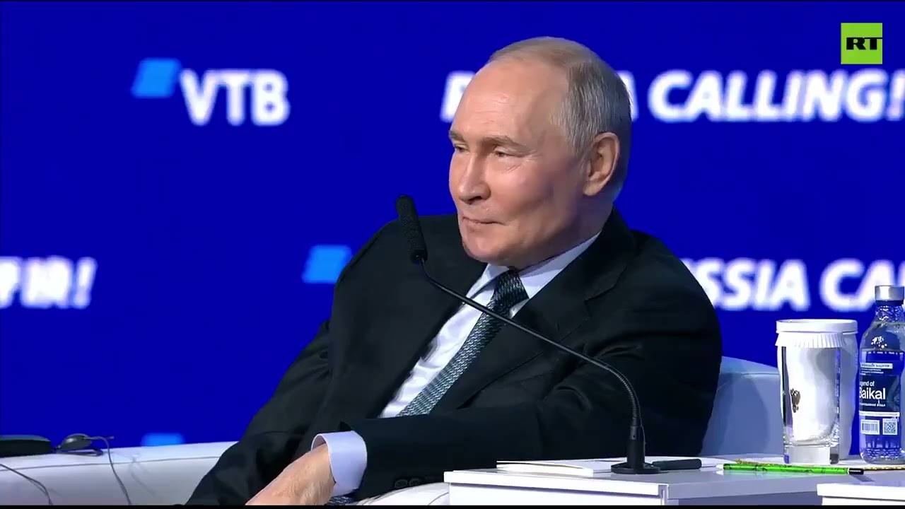 Vladimir Putin to German delegate: “Why are you speaking English if you represent Germany?