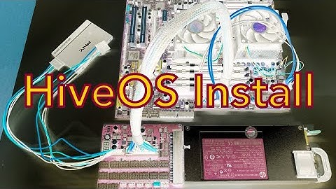 Making A HiveOS Account And Installing HiveOS To A Solid State Drive