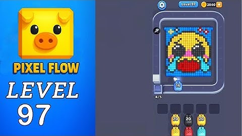 Pixel Flow Level 97 Walkthrough