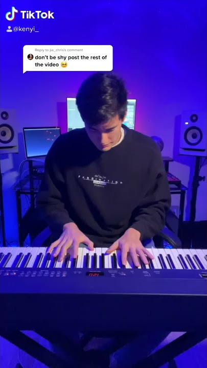 i went viral on tiktok remixing “river flows in you”  #shorts