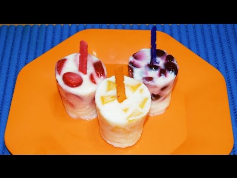 How To Make Popsicles With Yogurt And Fruit