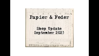 Shop Update September 2023 // Neue Oxides, Die Cuts und gaaanz viel Halloween