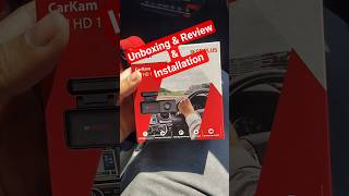 Car Dash Cam Unboxing & Installation | Cp Plus Dash Cam for Car #stickupcam #dashcamera #carcam