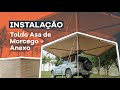 TUTORIAL DE INSTALAÇÃO TOLDO AUTOMOTIVO | Blue Camping