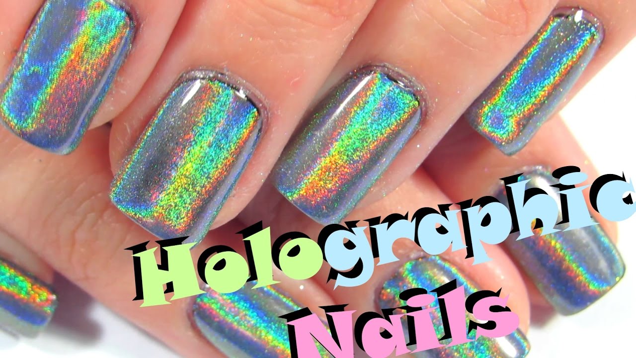 NAILS, Born Pretty Holographic Rainbow Powder Review