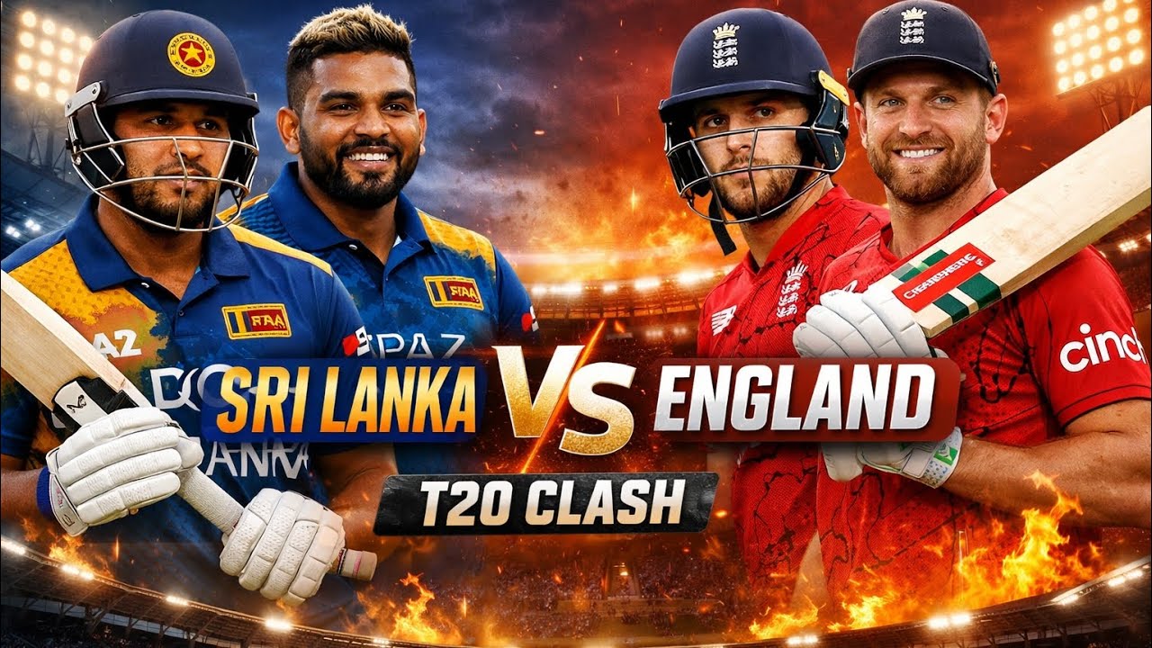 Sri Lanka vs England | T20 Clash Today | Full Match Highlights