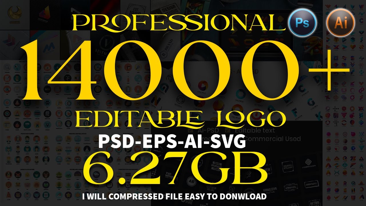 ปก a4 psd  2022  14000+ Professional Editable Logo Templates Download In PSD AI EPS Files English Photoshop Tutorial
