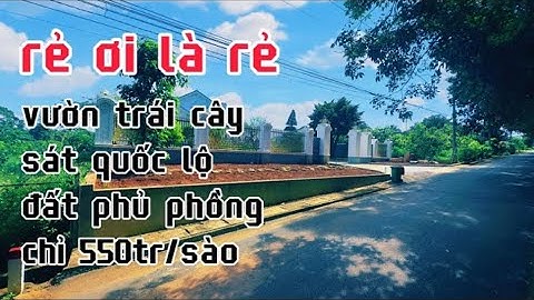 NỢ NHIỀU QUÁ ! chú nam đành lòng rao bán đất vườn phủ hồng để trả nợ ở bà rịa vũng tàu