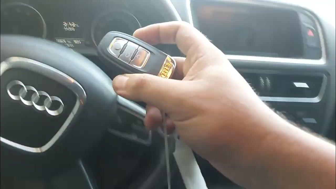 Audi Q5 Remote Key Learning By VVDI2 - YouTube