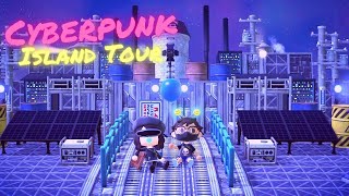 FUTURISTIC Mecha CYBERPUNK Island Tour - Animal Crossing New Horizons