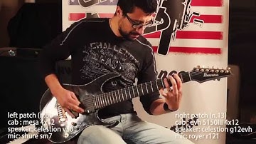 BIAS Desktop: Mesa Boogie Dual Rectifier vol.1 + Ibanez Iron Label 7 Strings (Amp Matching)