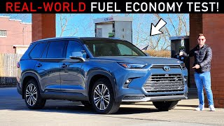 2024 Toyota Grand Highlander Hybrid Max  RealWorld Highway Fuel Economy Test!