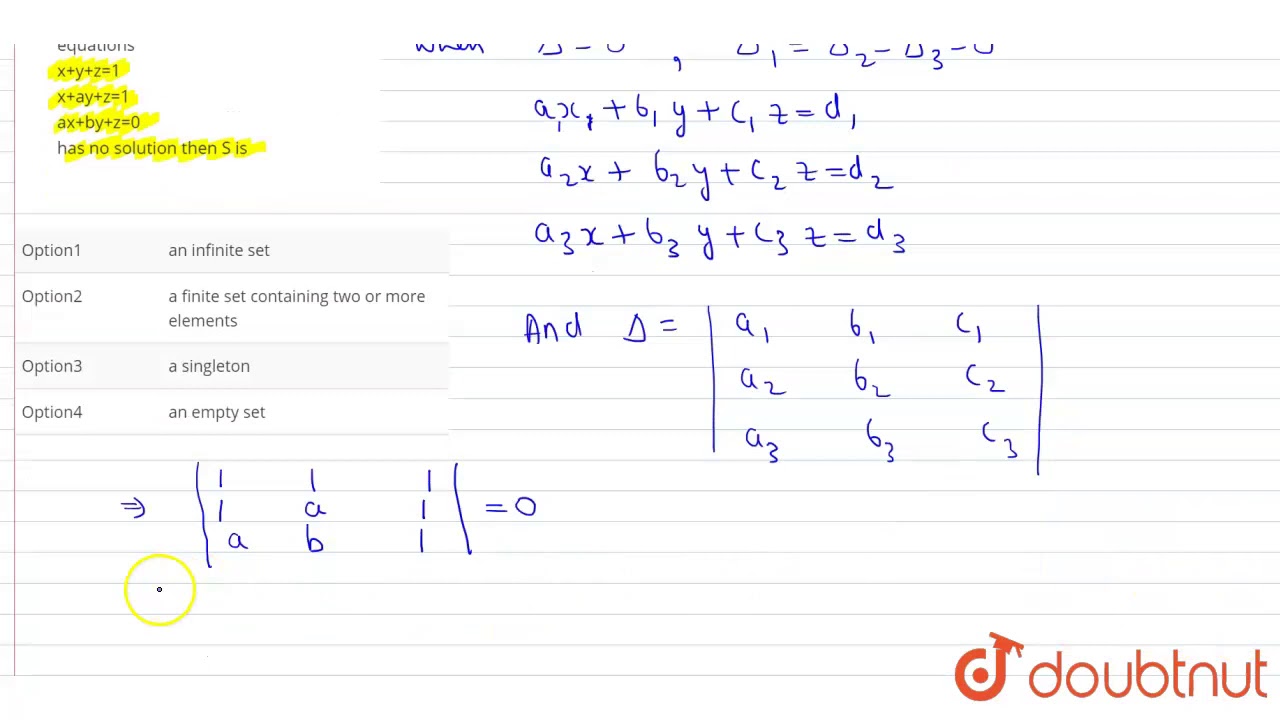 If S Is The Set Of Distinct Values Of B If S Is The Set Of Distinct Values Of B
