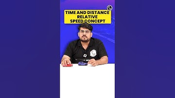 Relative Speed Concept 🚗 Time and Distance #mathtricks #shortsfeed #bankingwallah