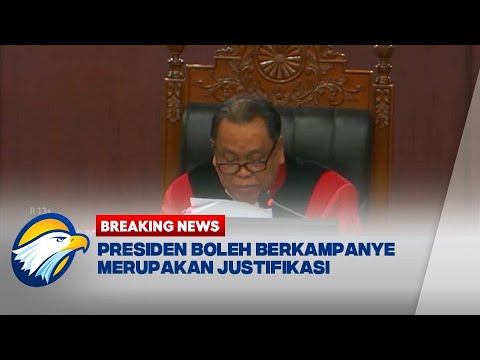 BREAKING NEWS - Hakim Arief Hidayat Menyatakan Dissenting Opinion