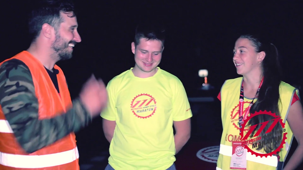 2222 km za 111 hodin / První den a noc Metrostav handy cyklo maraton 2019