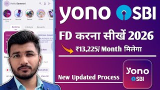 New Yono Sbi Se Fd Kaise Banaye 2026 Yono Sbi Fixed Deposit Kaise Kare Sbi Bank Online Fd Open