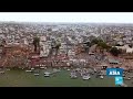 Sacred but polluted: River Ganges drowns in a sea of rubbish