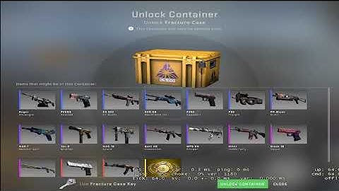 I GOT A KNIFE IN A FRACTURE CASE UNBOXING!!! (Clickbait)