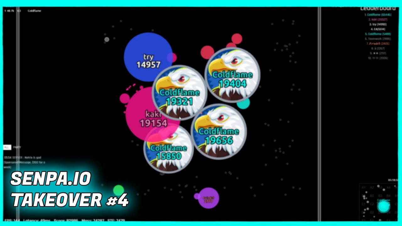 Senpa.io Takeover #4