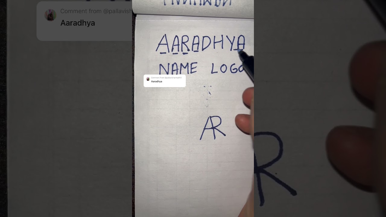 AARADHYA NAME LOGO ❤️ 
