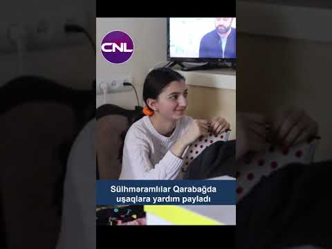 Sülhməramlılar Qarabağda uşaqlara