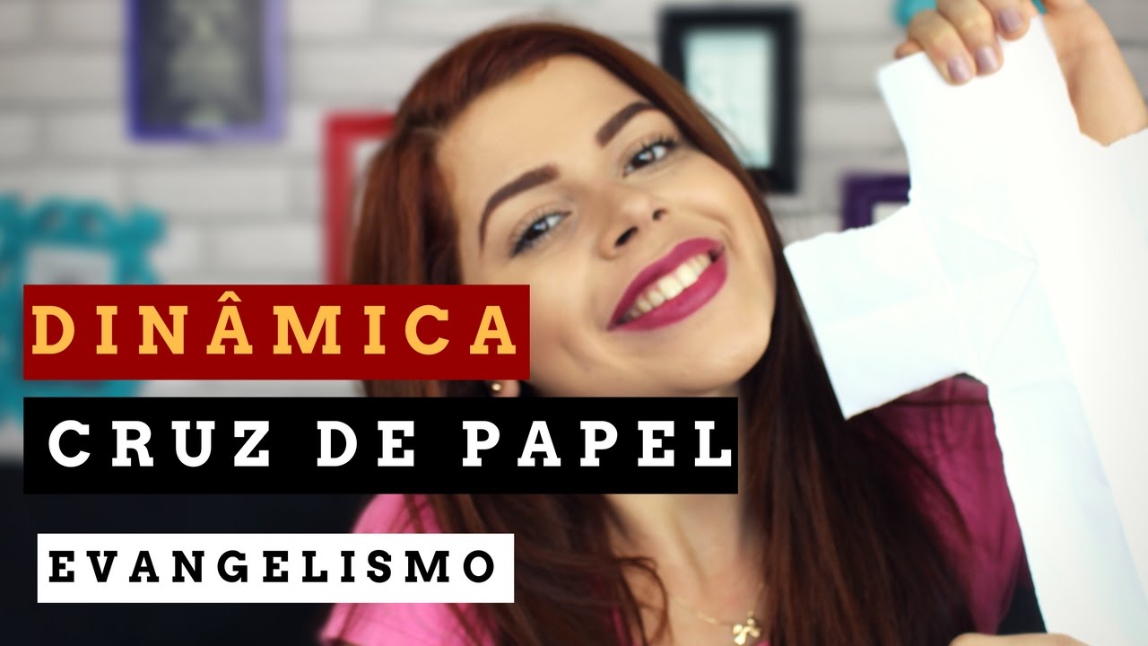 Dinâmica: Cruz de Papel | Bíblia Sagrada
