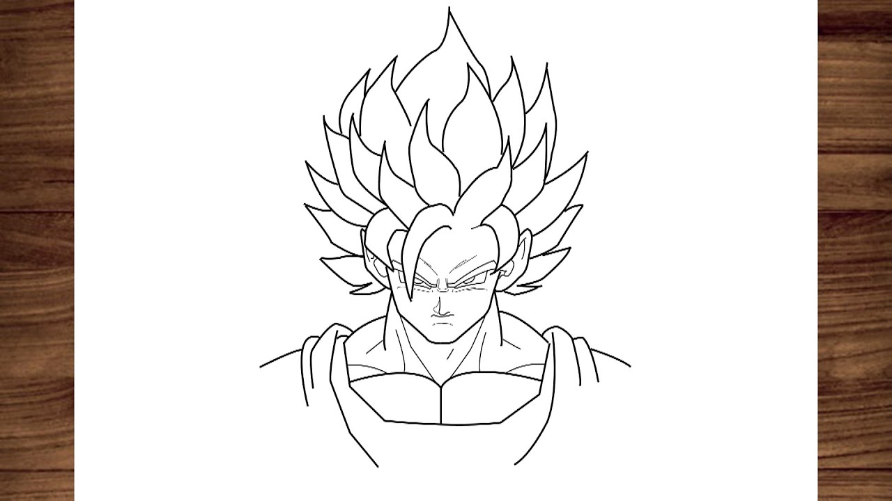 Veja como é facil desenhar o Goku aprenda a desenhar os super sayajins,  aprenda como desenhar o goku black e vegeta de forma rapida e facil passo a  passo, ângulo, branco png