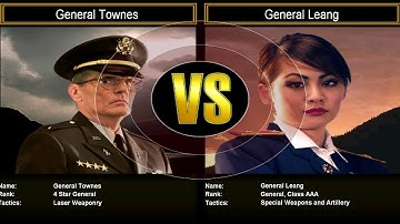 Shockwave Challenge Mode Hard: General Townes VS General Leang