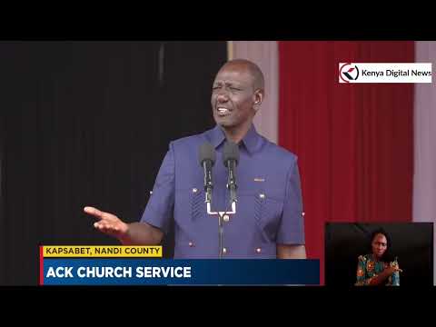 'Wale wanashindana na sisi, wataturudisha nyuma, wanasema wataondoa SHA na Housing', Ruto