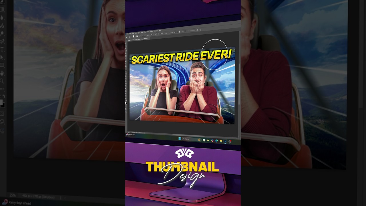 😱 IRL Thumbnails Design