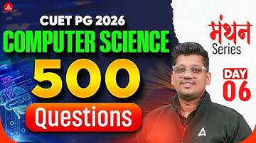 CUET PG 2026 MCA | day 6 | Manthan Series | NIMCET, and MH CET MCA 2026 Exam